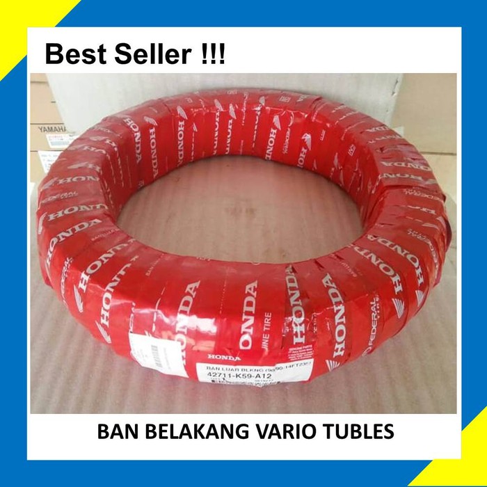 Grosir BAN MOTOR BELAKANG VARIO TUBLES AKSESORIS MOTOR HONDA ORIGINAL Keren
