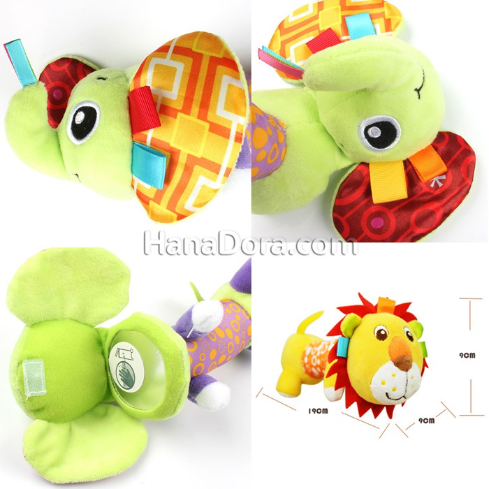 Sozzy Rattle Stick Mirror - Mainan Boneka Anak