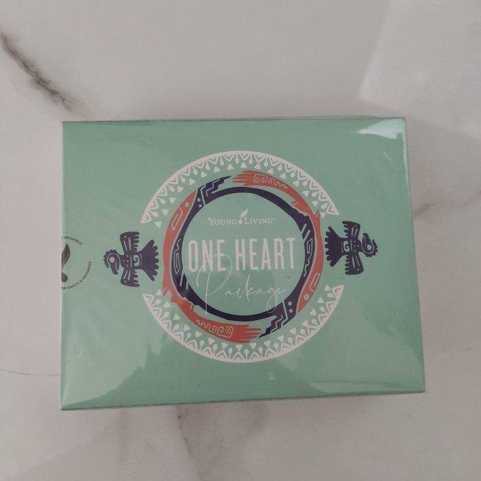 one heart set dengan oil neckless Essential YL Young Living Original