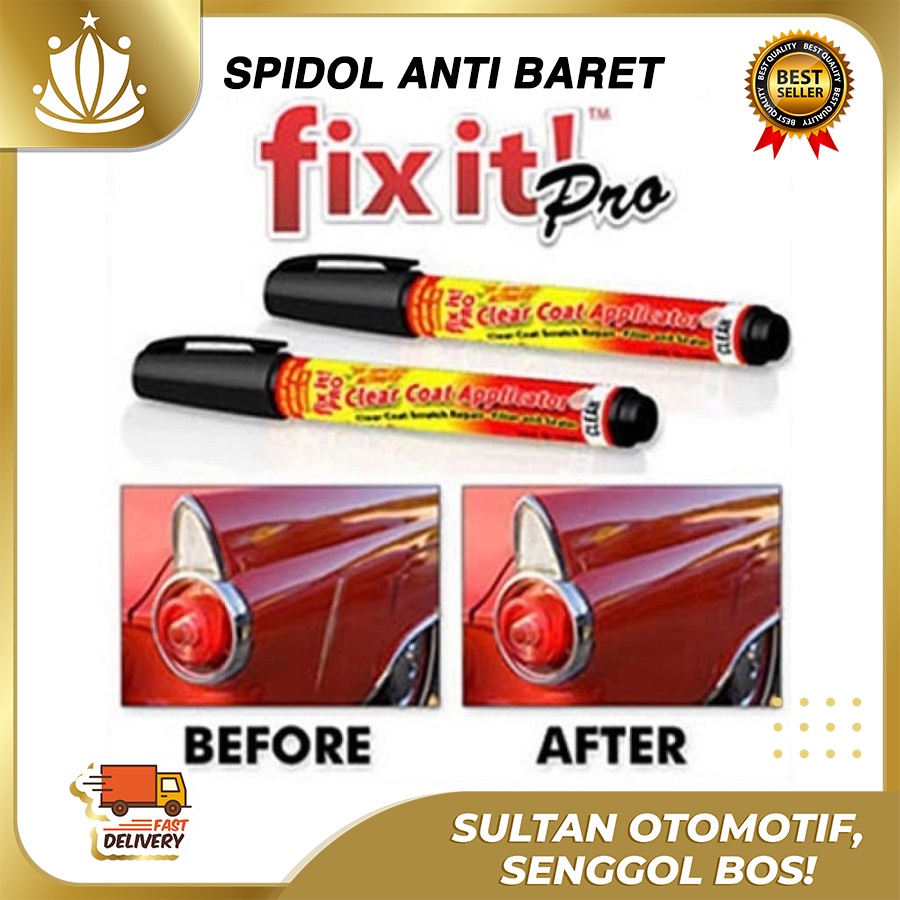 FIX IT PRO PENGHILANG BARET MOBIL / SPIDOL AJAIB PENGHILANG BARET