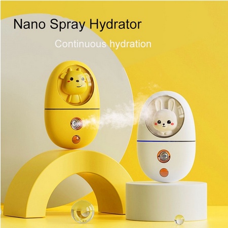 [OL] Nano Spray Mini Karakter Nano Spray Portable Pelembab Wajah Face Mist Sprayer