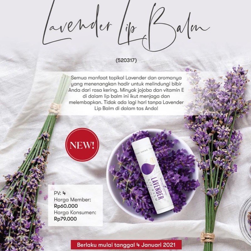 lavender lip balm young living
