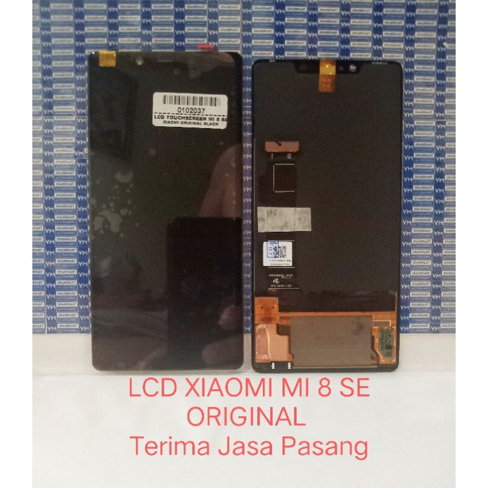 LCD TOUCHSCREEN XIAOMI MI 8 SE ORIGINAL BLACK SUPER AMOLED