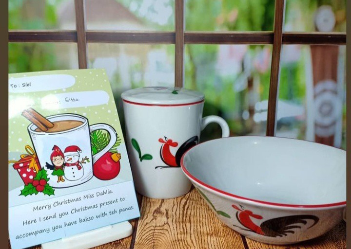 Cangkir + Tutup Seri 5 Ayam Jago Seri 2 - Cangkir Kopi - Cangkir Teh