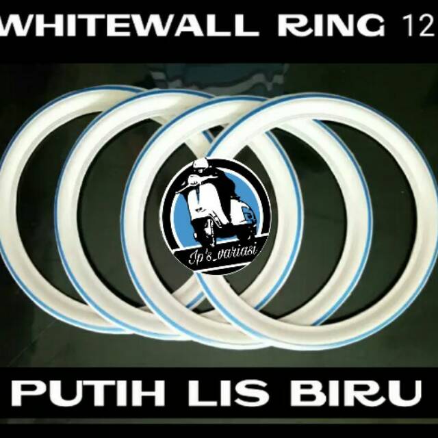 aksesories scoopy. lis ban scoopy scoopy. lis ban ring 12 list ban strip biru