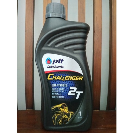 Oli samping 2tak PTT Lubricants Challenger 2T 1lt Thailand -66284