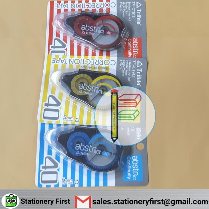 

Correction Tape 40M Trifelo Tf-Ct912 Grosir Terlaris