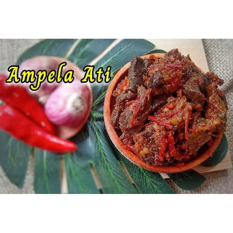 

Sambal ampela ati ayam