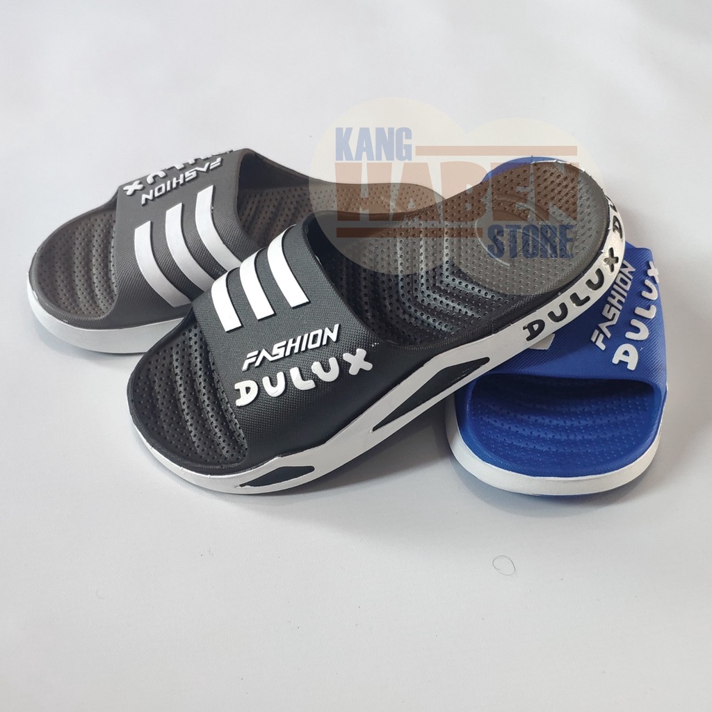 Sandal Slop Karet Anak laki Laki Ukuran Tanggung Design Keren Dulux CQ076C 30-35