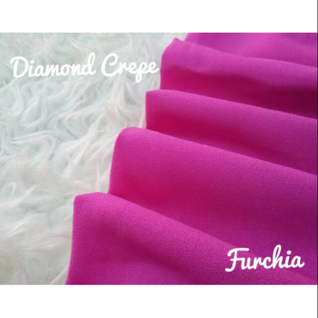 KAIN METERAN DIAMOND CREPE BAHAN GAMIS PASMINA JILBAB ATASAN