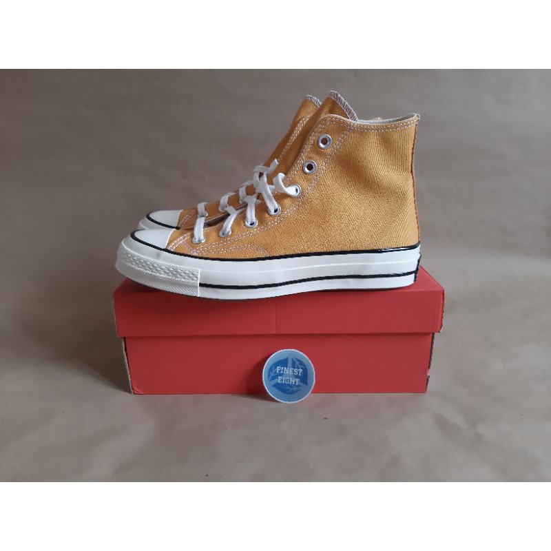 CONVERSE CT 70S HI HIGH SUNFLOWER EGRET ORIGINAL PT MAP 162054C