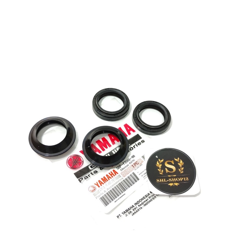 seal tutup shock depan+seal shock scorpio vixion new vixion