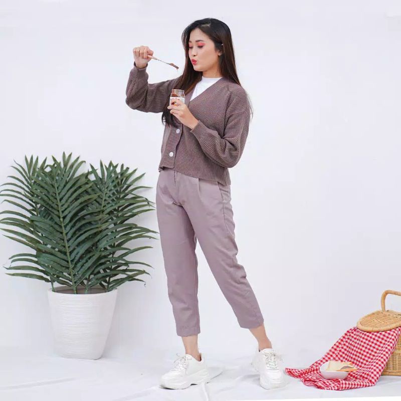 Berlin ankle pants, celana wanita