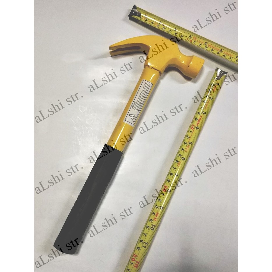 PALU TANDUK KAMBING BESI IZ C-78 PIPA KARET CLAW HAMMER 16OZ