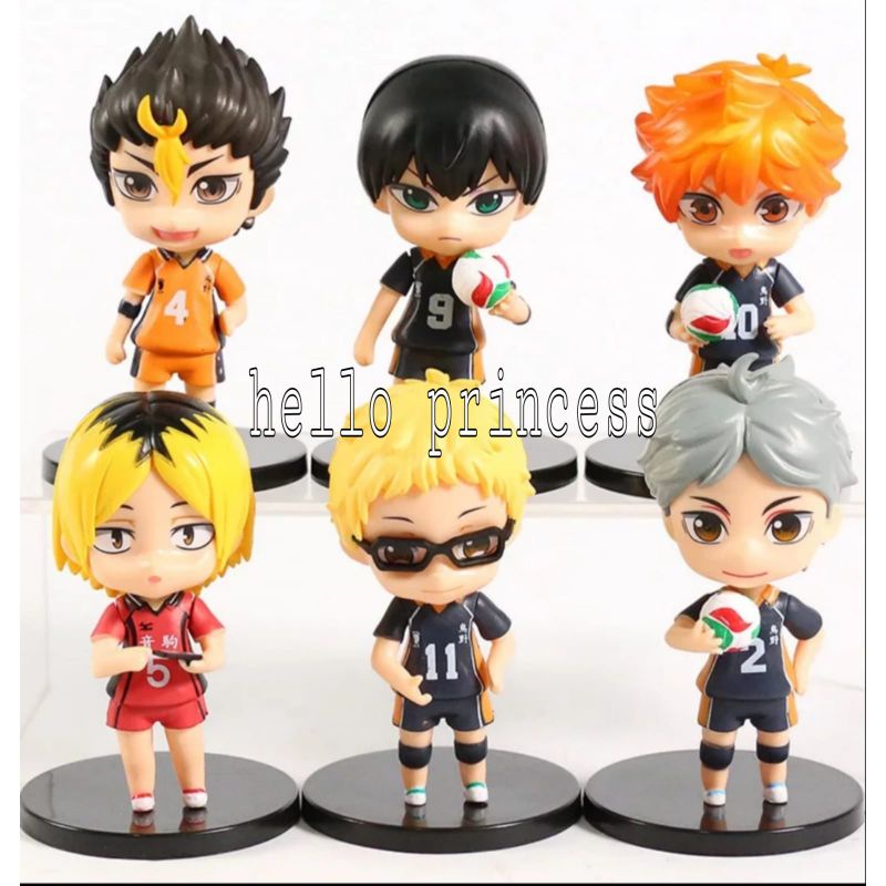 FIGURE HAIKYUU VOLLEY SET ACTION FIGURE