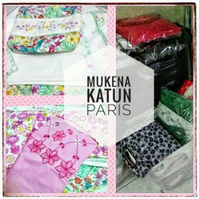 Mukena Katun Paris