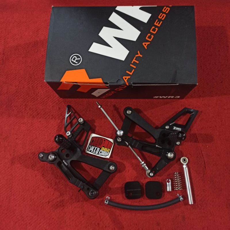 Footstep Step Underbone Racing WR3 ZX25R ZX-25R