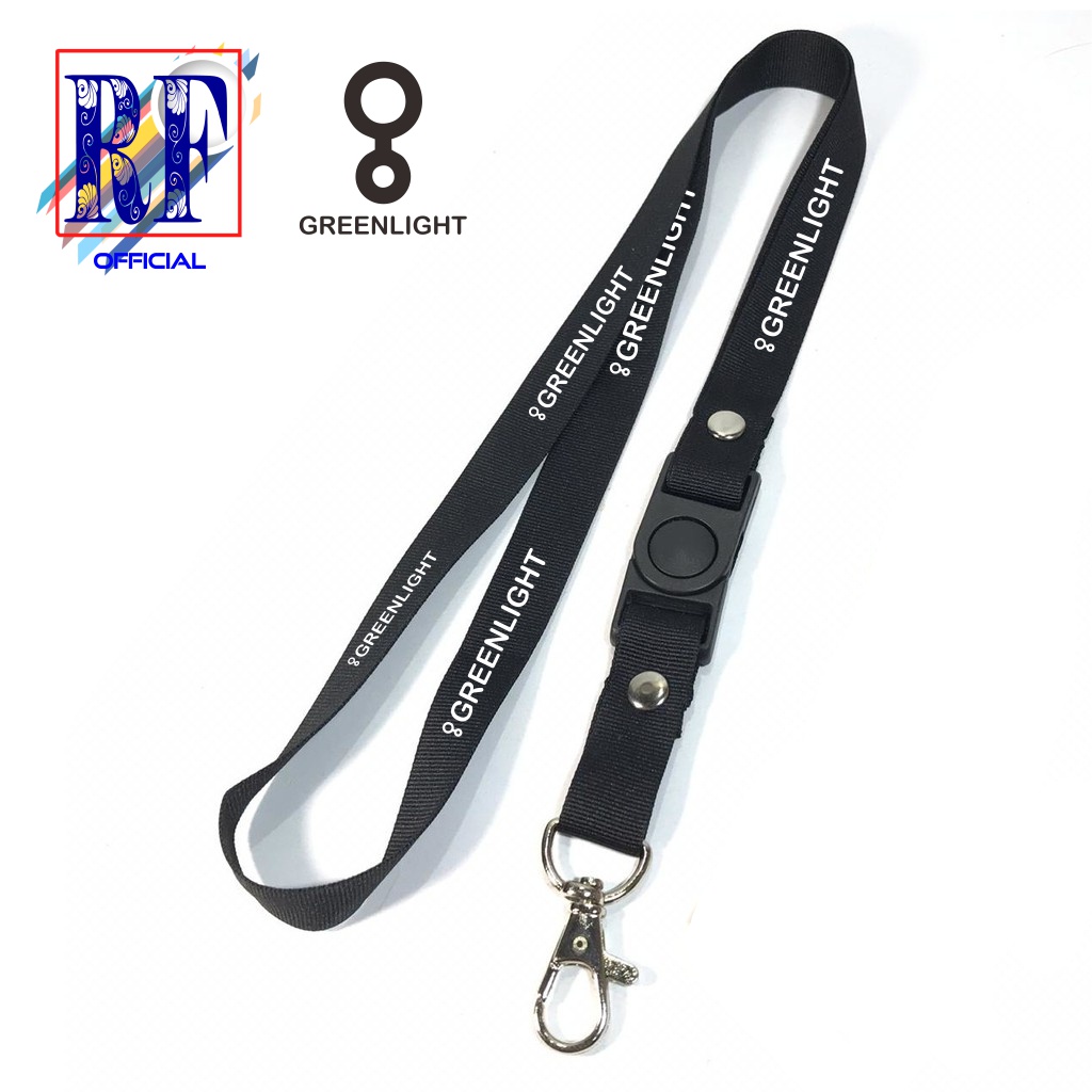 

Lanyard GREENLIGHT DISTRO PREMIUM gantungan kunci/gantungan ID Card/ gantungan HP termurah Best seller COD