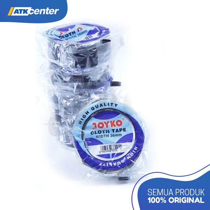 

Lakban Kain Hitam / Linen Tape Joyko 1,5" x 12Y Core Biru