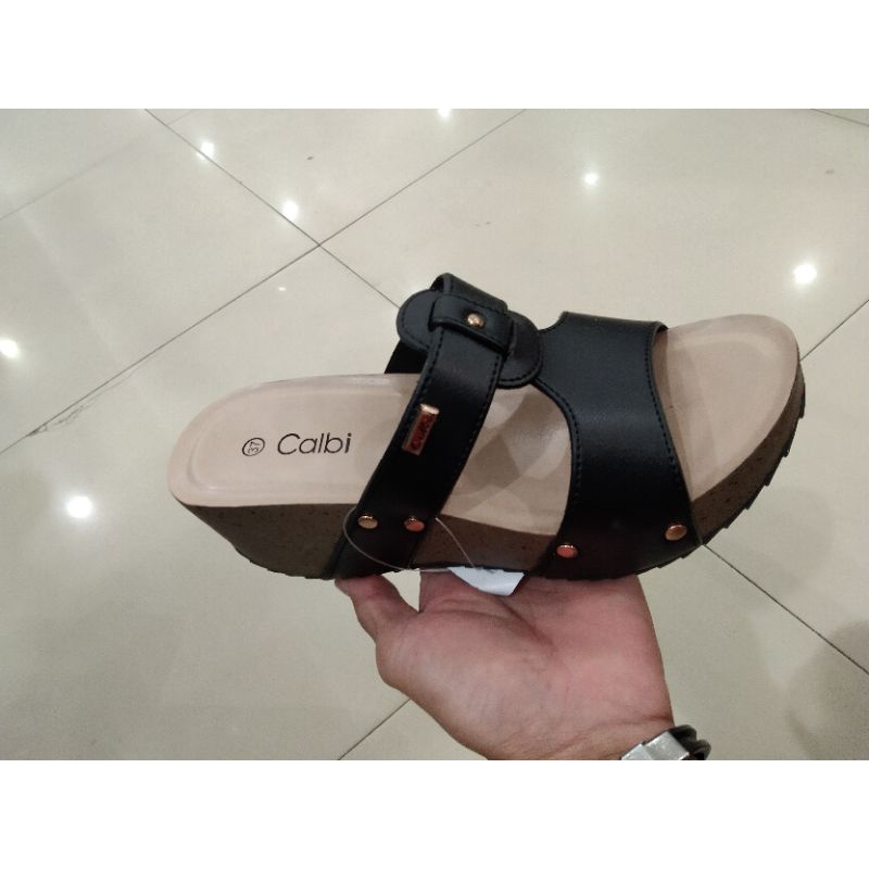 SANDAL TERBARU WEDGES CALBI ORI