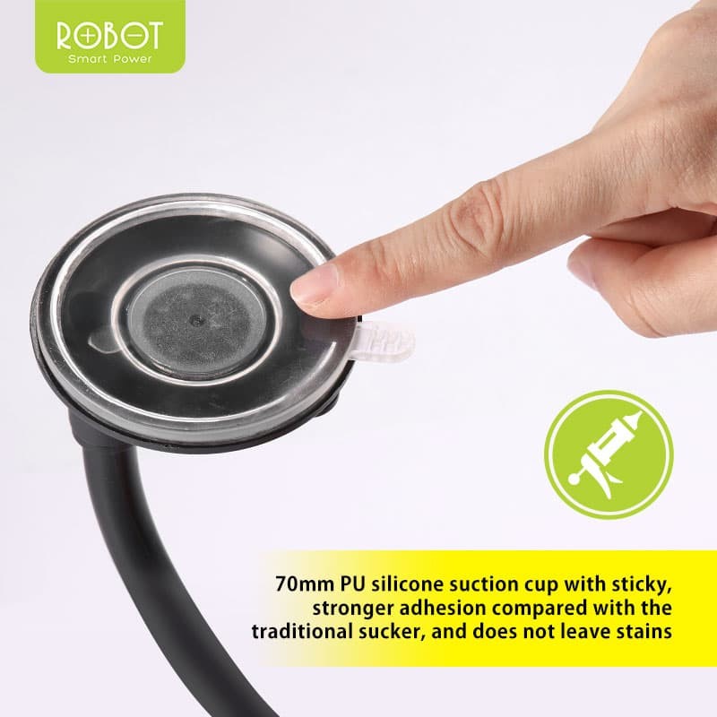 Car Holder Aluminum Tube Silicone - ROBOT RT-CH06