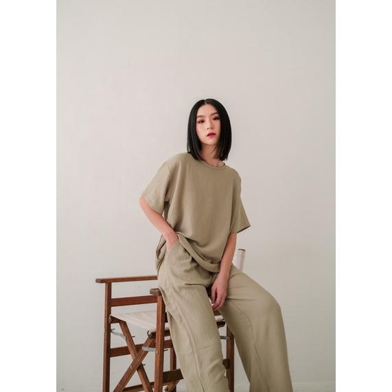 SEAN Set Monere | STOK ADA ✅-Sage Green