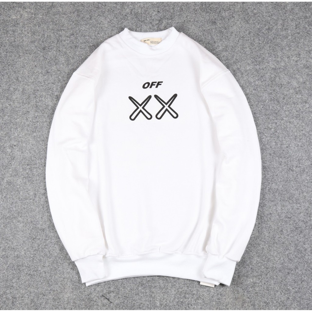 JAKET SWEATER CREWNECK OFF XX LDCN UNISEX PREMIUM QUALITY