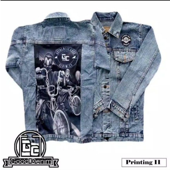 Jaket Jeans Good Denim Jaket Sandwash GC