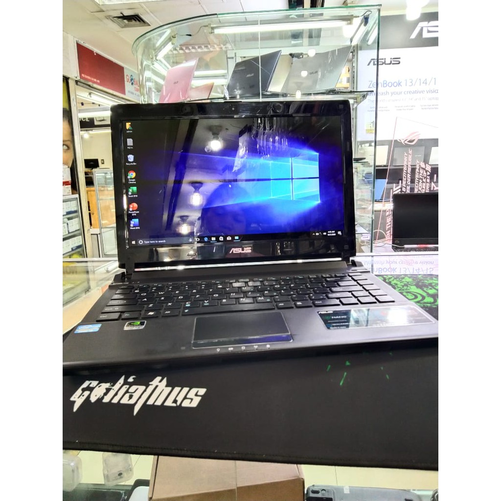 LAPTOP SEKEN SECOND GAMING GAMER DESAIN PESS CORE I5 ASUS  MULUS MURAH RAM 8GB 8 GB