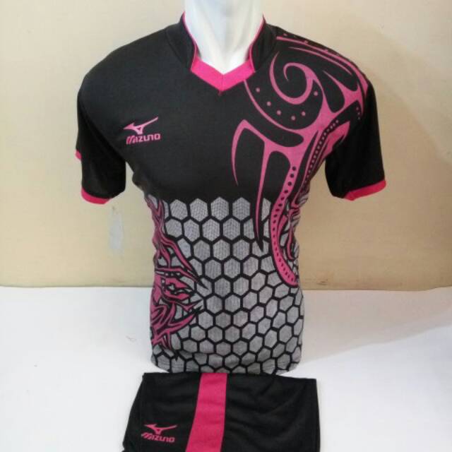 Promo baju olahraha jersey stelan futsal / volly terbaru murah Mizuno