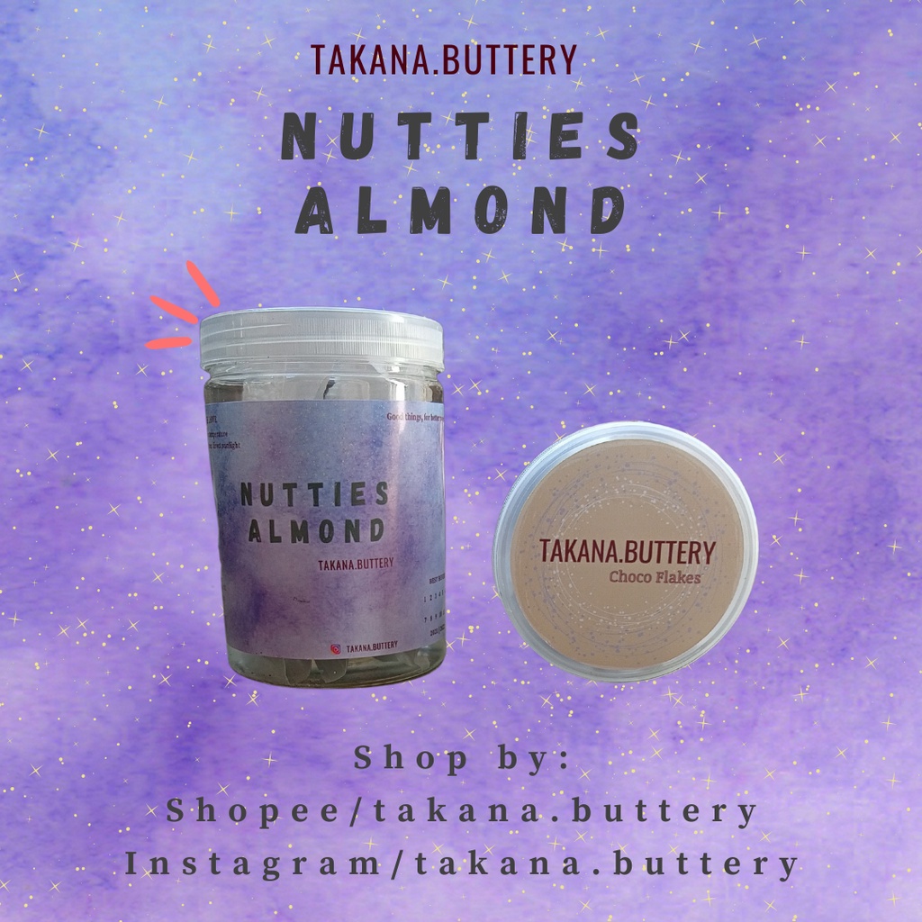 

TAKANA BUTTERY Coklat Corn Flakes Nutties Almond / Choco Corn Flakes Nutties Almond