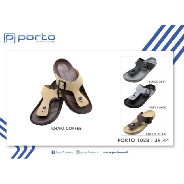 PORTO 1028 Sandal Jepit Pria Porto