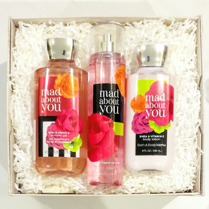 BBW MAD ABOUT YOU GIFT SET PAKET BATH &amp; BODY WORKS