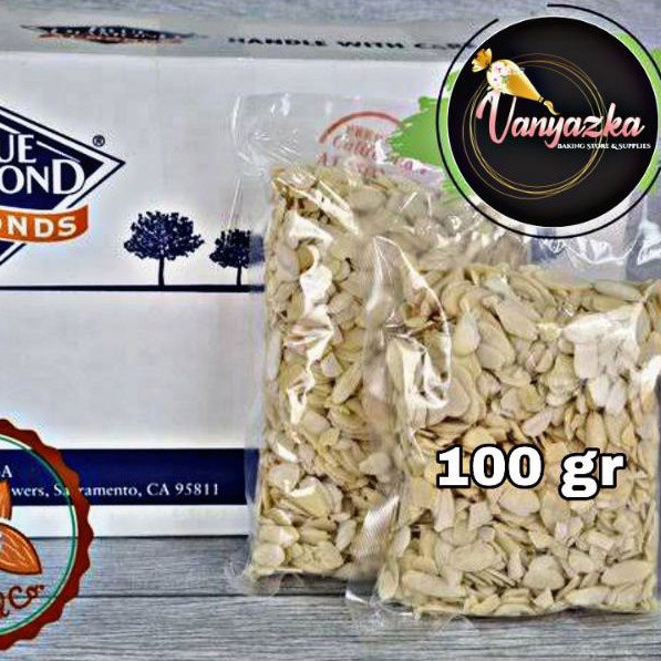 

Kacang Almond California Slice Blue Diamond 100gr