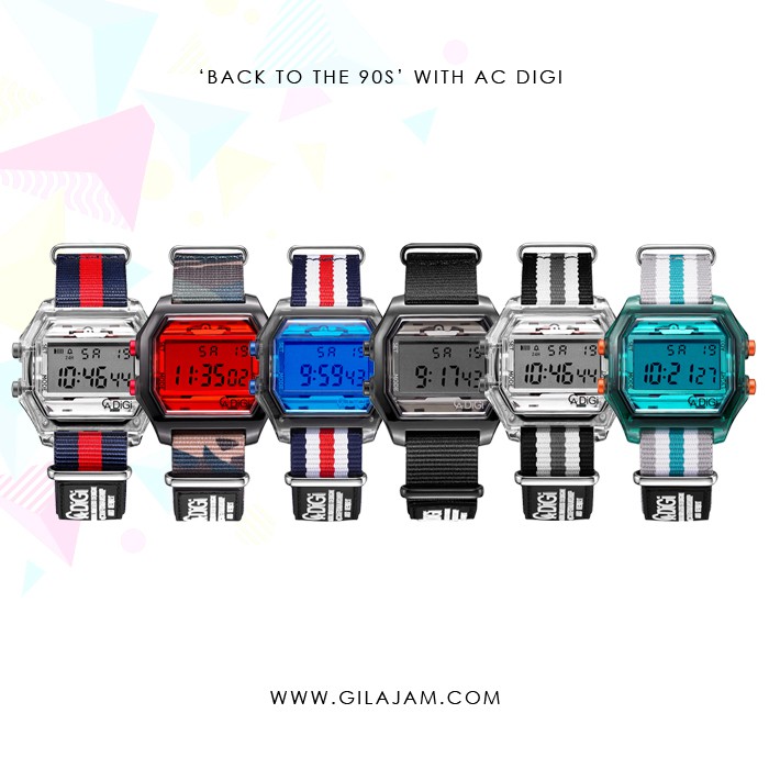 Promo Jam Tangan Alexandre Christie Ac Digi 9224 Me Nato Nylon Original Hijau Putih Indonesia