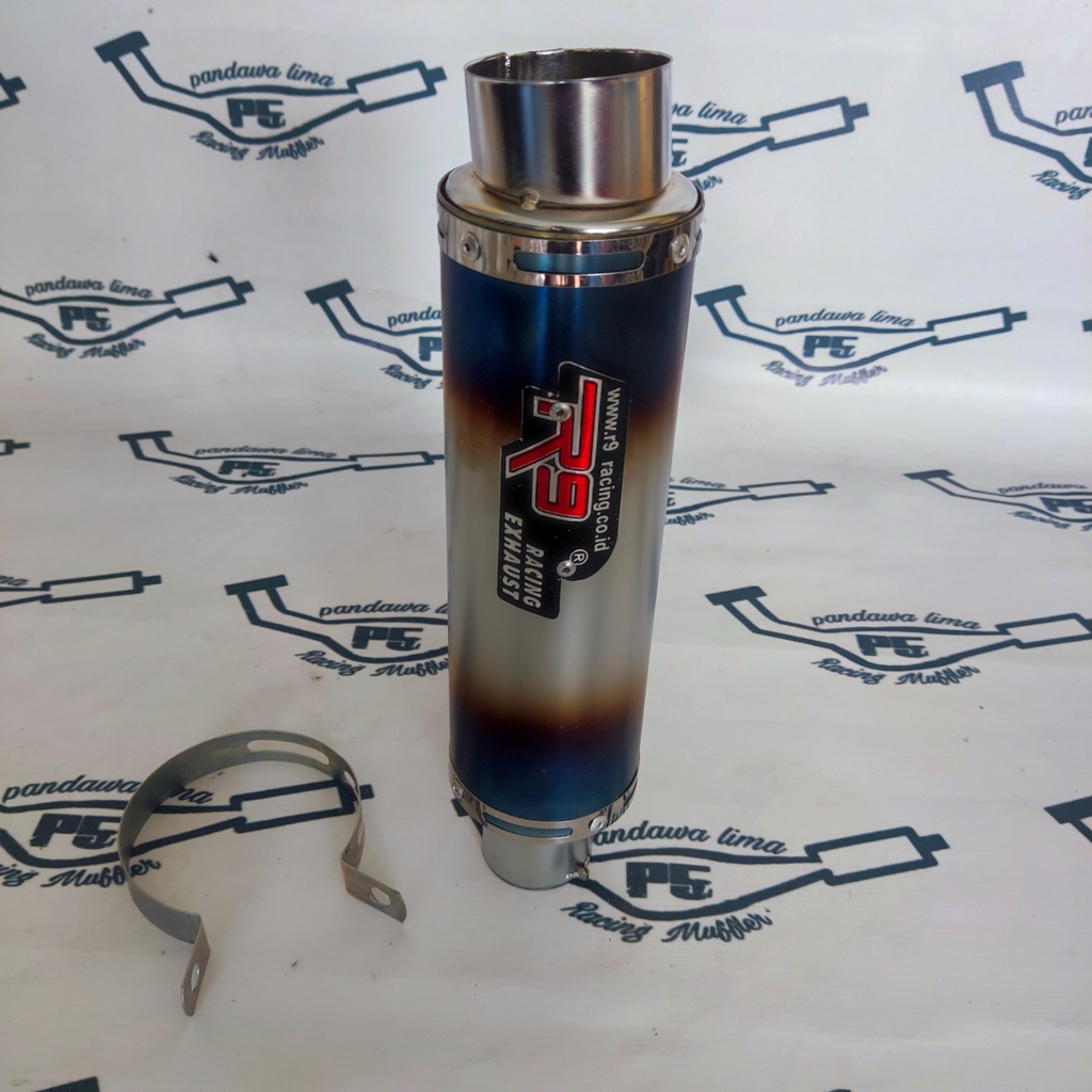 Silincer knalpot racing R9 mugello inlet 45 bass gahar