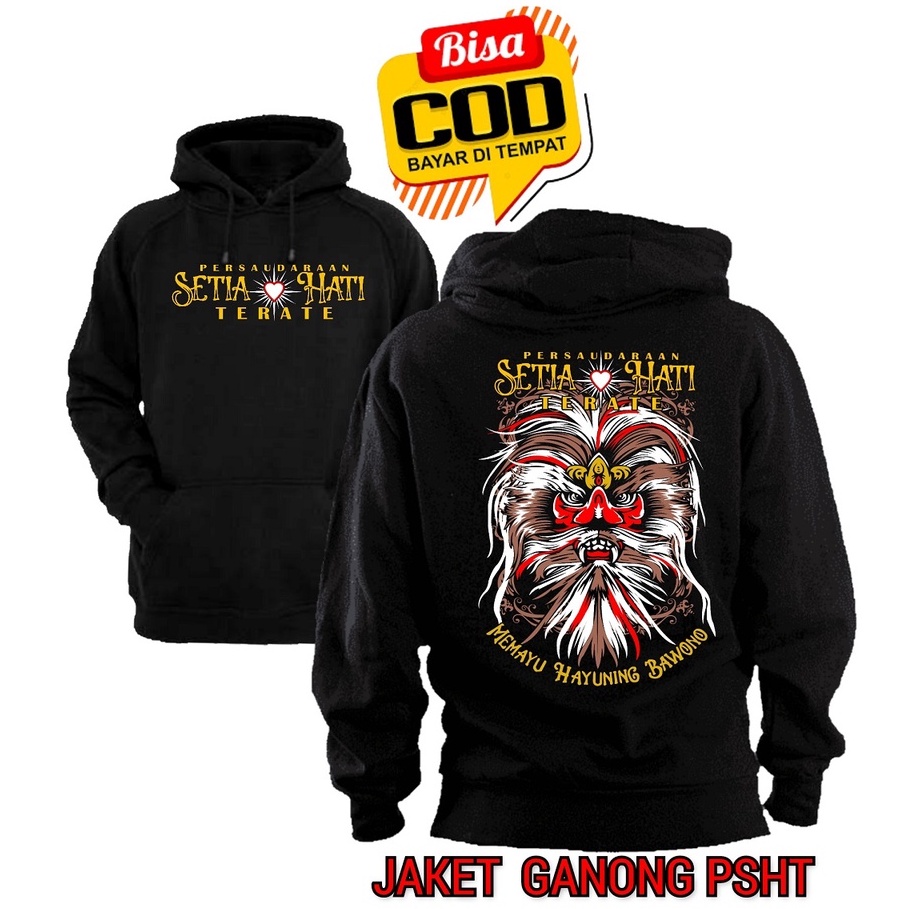 JAKET HOODIE PSHT SABLON GANONG TERBARU DISTRO KEREN - SWEATER SH TERATE - JEMPER COWOK CEWEK