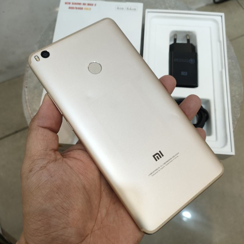 HP XIAOMI MI MAX 2 RAM 4 GB 64 GB SECOND SEKEN BEKAS FULLSET MURAH