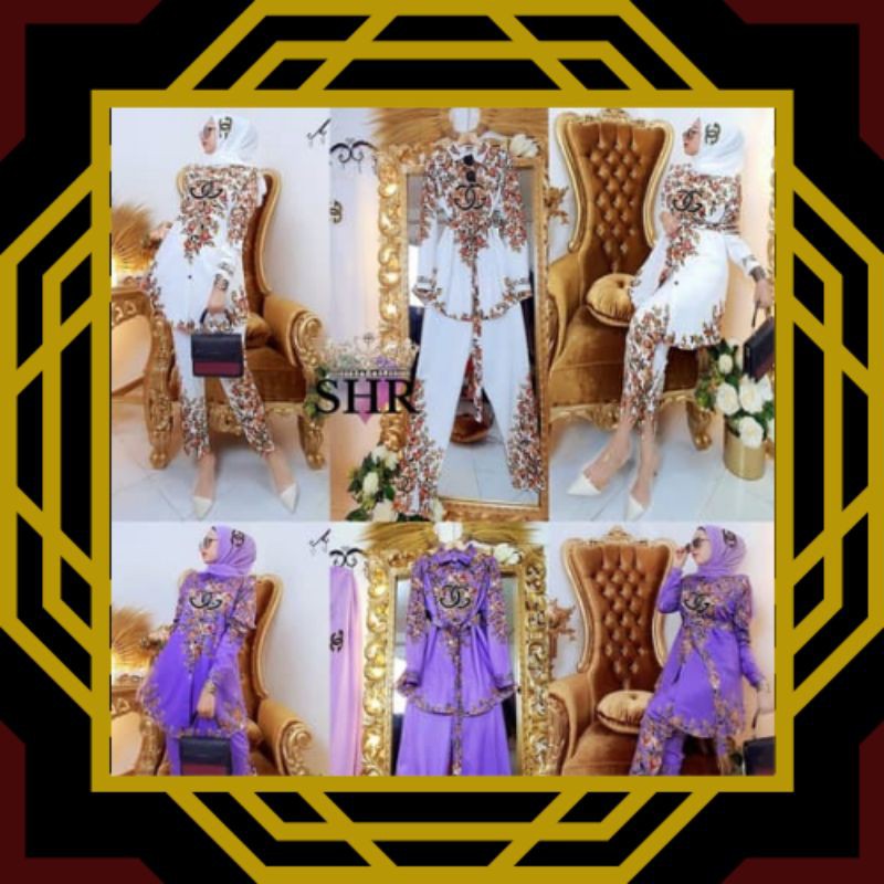 21.FASHION 2022 NEW SHR SCUBA IMPORT  ☑️  REAL PICT ORIGINAL BUTIK BAJU BUSANA MUSLIM LEBARAN MURAH