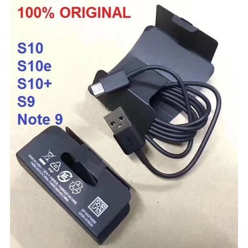 SAMSUNG KABEL DATA GALAXY S10 S10E S10+ TYPE C ORIGINAL 100% -HITAM