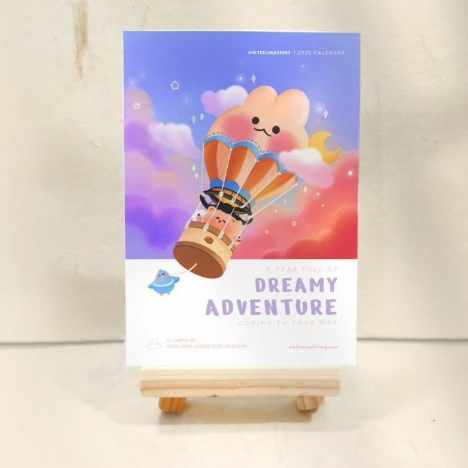 

!!!!!!] 2022 Calendar Dreamy Adventure Kalender Lucu Pastel Tumblr