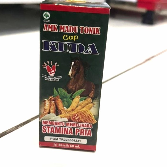 

AMK Madu Tonik Cap Kuda 6x | Madu Stamina | Meningkatkan Daya Tahan Tubuh | Menambah Stamina Pria