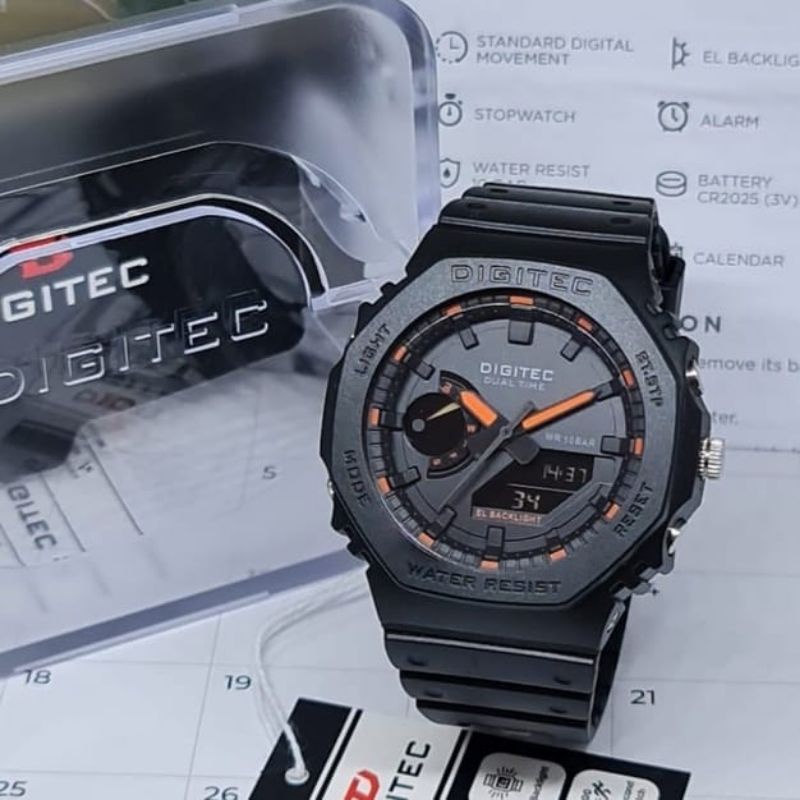 NETIZEN JAM TANGAN 0DIGITEC DA 2119 / DA-2119 / DA2119 Watch DG Jam Tangan ORIGINAL