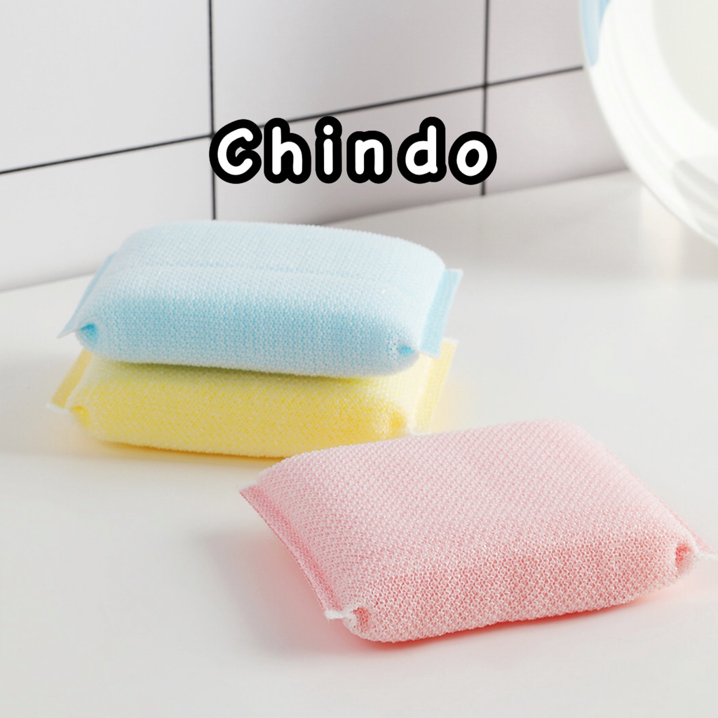 MINISO CLEANSING SPONGE ISI 3 SPONS PEMBERSIH MINISO ORIGINAL