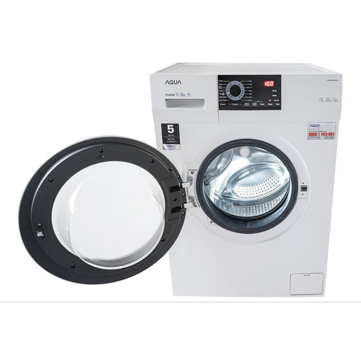 AQUA FQW 850829QD front loading 8 kg mesin cuci
