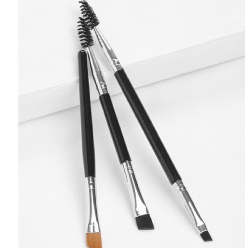 Kuas Alis / Eyebrow Brush 2 in 1 Sikat Dan Kuas