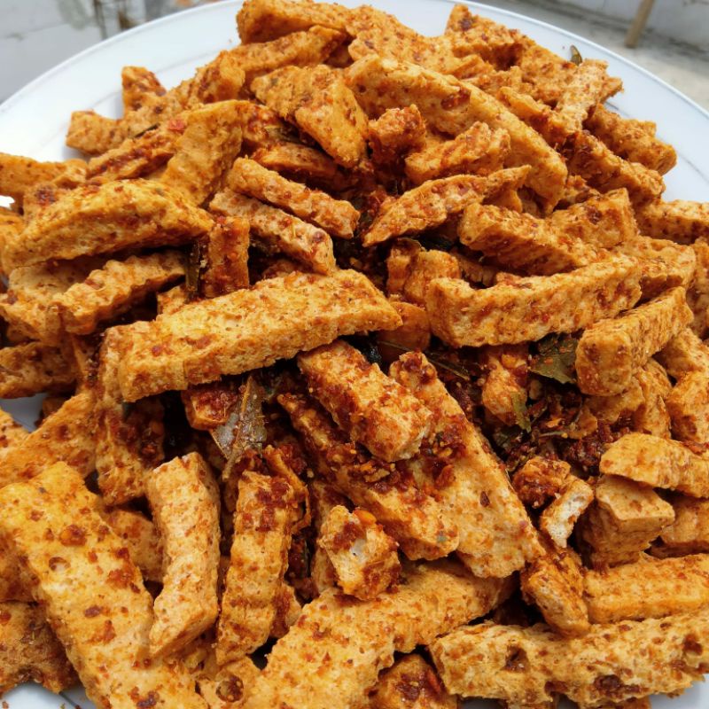 basreng pedas cikruh daun jeruk bumbu basah bandung 250gr-stik