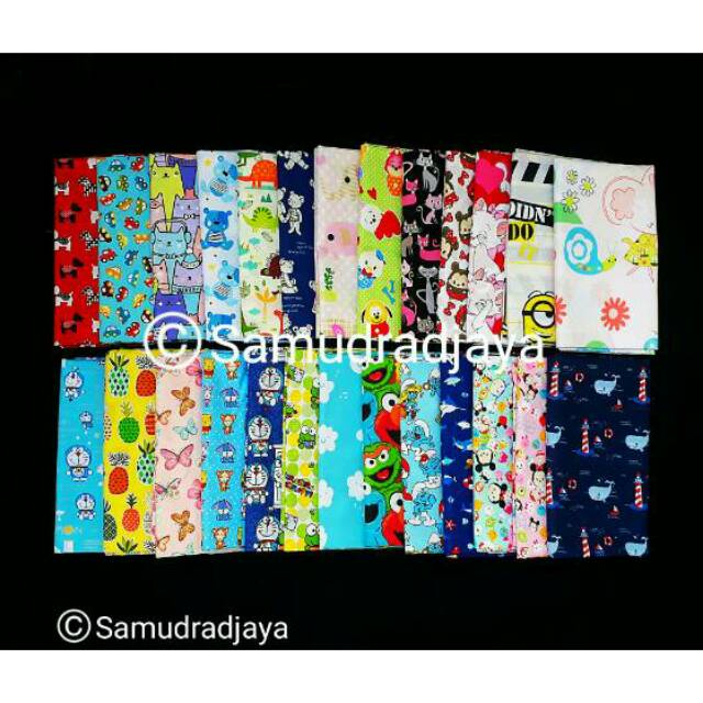 Kain gendongan bayi motif lucu