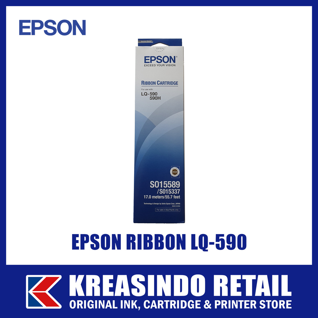 Epson Ribbon Cartridge / Pita / Tinta LQ-590 Original