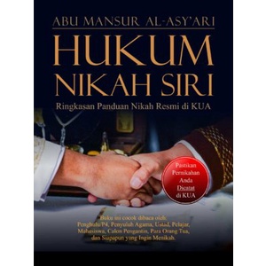 Buku Hukum Nikah Siri - Original